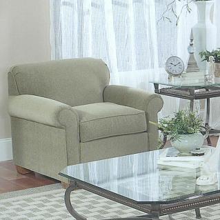 Lancer 1130 1131 Traditional Chair with Tight Back and Block Feet